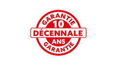 Logo de la garantie décennale de Sun Charge
